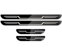 XZYNB 4 Piezas Protector Umbral AutomóVil para Volkswagen Caddy Maxi 2015-2025, Protector Umbral Acero Inoxidable, Antideslizante