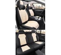 XZYNB Funda Asiento Coche Cuero para Honda Odyssey 2015-2019 2020 2021 2022 2023 2024 2025, 5 Plazas Cuero Asiento Delanteras Traseras, Impermeable Transpirable Compatible Airbag Lateral