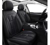 XZYNB Fundas Asiento Coche para Mercedes Benz CLS 2018-2022 2023 2024 2025, 5 Plazas Cuero PU Fundas Asiento Delanteras Traseras, Impermeable Transpirable,Black