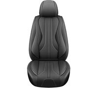 XZYNB Fundas Asiento Coche para Toyota Land Cruiser lc300 5 2021-2024 2025, 5 Plazas Cuero PU Fundas Asiento Delanteras Traseras, Impermeable Transpirable,Black