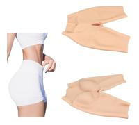 XZZXQNB Color 1,Penetrable, Braguitas de Silicona de Media Longitud, realzadoras de Caderas, Shorts moldeadores de Hombre a Mujer para travestis