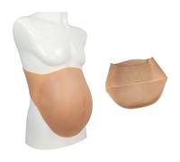 XZZXQNB Color 2,8 Months, Prótesis de Vientre de Embarazo Falso - Vientre de Maternidad ultrarrealista para Cine, Drag y fotografía - Relleno Completo de Silicona