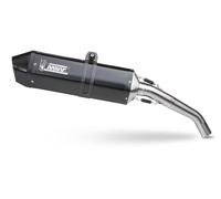 SILENCIADOR MIVV SPEED EDGE ACERO NEGRO PARA YAMAHA XT 1200 Z SUPERTENERE 2010-2