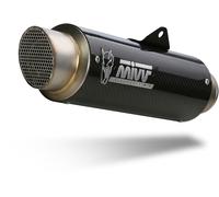 MIVV Sistema de escape Gp Pro con EG-BE Carbono/titanio/Black Steel