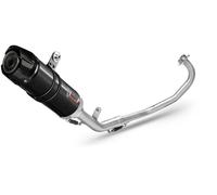 Y.047.LXBC - Sistema de escape completo Mivv GP Negro YAMAHA MT-125 (15-19)