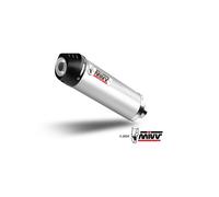 2 Tubos De Escape Silenciador MIVV Oval Titanio Yamaha Xt 660 Z 2008 > 2016