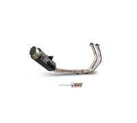 MIVV Sistema de escape Gp Pro con EG-BE Carbono/titanio/Black Steel