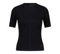 Y-3- Camiseta con Logo de Algodón Corte Slim Fit- Tops- Mujer- Negro- S- Camiseta con Logo de Algodón Corte Slim Fit
