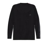 Adidas - Camiseta de manga larga con rayas degradadas oversize - Sport - Hombre - Negro - M -