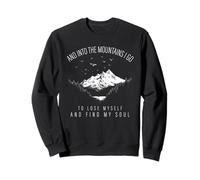 Y a Las montañas voy de excursión Inspirado en la Naturaleza: Día de la Tierra Sudadera