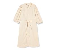 Y.A.S Yasflaxy Noos-Camiseta de Lino 3/4 Vestido Blusa, Abedul, XXL para Mujer