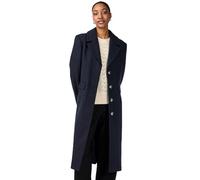 Y.A.S Yaslima LS Coat S. Noos Abrigo, Azul Marino. Detalles: sólido, XL Mujeres