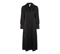 Y.A.S Yaspella LS Long Dress S. Noos Vestido, Negro, L Mujeres