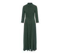Y.A.S Vestido camisero 'YASSavanna' verde oscuro, Talla 34
