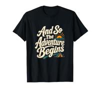 Y Así Comienza La Aventura Sendero Camiseta