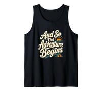 Y Así Comienza La Aventura Sendero Camiseta sin Mangas