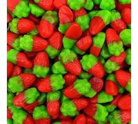 Y-Bolsa de Mini Fresas Salvajes FINI 1Kg, Gominolas con Forma de Mini Fresa con Sabor Intenso a Fresa y Recubrimiento Azucarado, Perfectas para Candy Bar, Fiestas y Eventos, Sin Gluten