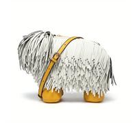 y bolso de para dama, bandolera de lujo de diseñador en PU, bolso de de noche con forma de perro para mujer