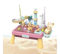 y capa freática para niños - Mesa de juego de agua de juguetes al aire libre | Mesa de juego de agua para niñas para niñas | Juego de interacción al aire libre de niñas para niños para aulas pre