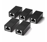 Y.D.F Acoplador RJ45 en línea Cat 8 Cat 7 Cat 6 Cat 5e Cat 5 Ethernet Acoplador Ethernet Cable de extensión Ethernet extensor de cable Ethernet para TV/Router/PC/Network Switch/Xbox/Playstation/Switch