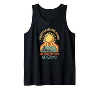 Y Dios Dijo Que Haya luz Panel Solar Camiseta sin Mangas