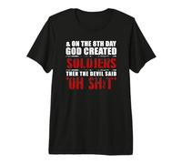 Y EN EL 8º DÍA Dios CREó Soldados Luego el Diablo Dijo Camiseta Premium