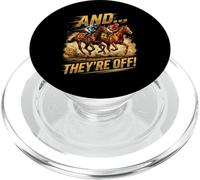 Y... ¡Están Fuera! Carreras de Caballos PopSockets PopGrip para MagSafe
