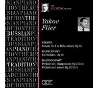 Y.Flier - Chopin : Sonate pour piano n° 2 / Kabalevsky : Préludes op. 38 / Rachmaninov : 2 Préludes