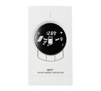 Y&H 20A Regulador de carga solar MPPT 12V 24V pantalla LCD activación de batería de litio salida USB regulador de panel solar para inundaciones de gel selladas LiFePO4