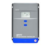 Y&H 40A Controlador de carga solar MPPT 12V/24V Regulador automático de batería Pantalla LCD, entrada máxima del panel fotovoltaico 1040W para carga de baterías AGM, gel, litio,LiFePO4