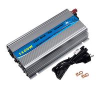 Y&H Inversor de corriente de 1400 W, MPPT, onda sinusoidal pura, CC 20-45 V, entrada solar para panel solar de 24 V, 30 V, 36 V, 190-260 V, salida pura de onda sinusoidal conectada a la red eléctrica