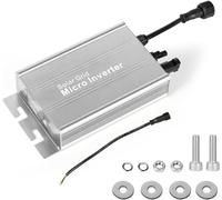 Y&H Inversor de red solar de 350 W, CC 26 - 46 V a CA 230 V, apto para baterías de 24 V/36 V (CE/LVD)