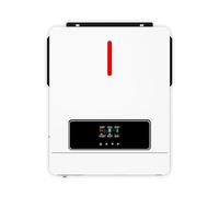 Y&H Inversor híbrido solar 6,2 kW, 24/48 V, AC220 V, potencia de salida dual, MPPT 120 A, cargador solar, potencia máxima fotovoltaica, entrada 6500 W, comunicación WiFi