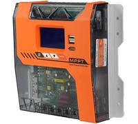 Y&H MPPT 20A Regulador de carga solar de 12V 24V 36V 48V regulador de panel solar entrada máxima de PV 150VDC, trabajo con AGM Gel flotante y litio
