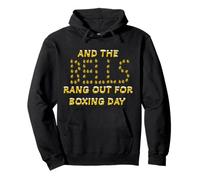 Y Las Campanas sonaron para el diseño navideño del Boxing Day Sudadera con Capucha
