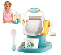y máquina de helados para niños-máquina de mano, diseño vibrante de estilo de cocina | Un juguete de cocina de juego para niños que pueden disfrutar juntos por padres e hijos, en cuant