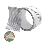 Y-Nut Juego de reparación de mosquiteras, cinta adhesiva de reparación con fibra de vidrio impermeable y autoadhesiva, reparación para ventanas, puertas, agujeros de protección contra insectos,