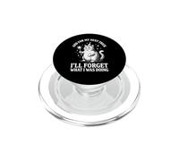 Y para mi próximo Truco olvidaré lo Que Estaba Haciendo Amante de los Gatos PopSockets PopGrip para MagSafe