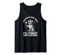Y para mi próximo Truco olvidaré lo Que Estaba Haciendo Amante de los Perros Camiseta sin Mangas