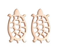 Y Pendientes para Mujeres Oídos para el Hueso de la Oreja Acero Inoxidable Nuevo Tortuga Hueca Tortuga Personalidad de la uña de la Oreja Tendencia Tortuga de Tortuga de Acero Inoxidable de Acero