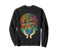 Y pienso para mí Mismo lo Maravilloso Día Mundial de la Tierra Sudadera