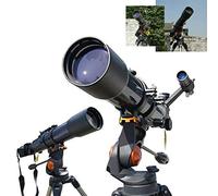 y Refracción de la Tierra Telescopio astronómico para niños Viendo a la Luna Estrella al Aire Libre, 6x30 óptico Reflejo Espejo Multicapa Recubrimiento de Banda Ancha