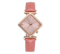 y relojes para mujer, reloj analógico de cuarzo, reloj de pulsera, reloj de negocios, fecha, reloj casual, rosa, talla única