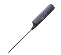YS Park - Peine de cola extra largo 122 (carbono) de ProHairTools (3 unidades) + cepillo de doble inmersión gratis