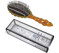 Y.S. Park Luster Aerozaurus Paddle Cushion Eco Styler Cepillo para el pelo, color ámbar, 0,13 kg