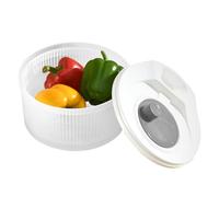Y Secador De Frutas | Bol Manual Para Lavar Verduras | Cesta De Doble Capa Para Lavar Frutas Y Verduras Para Cocineros Caseros, Estudiantes Y Viajeros