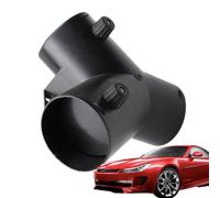 Y Shape Air Duct Splitter Connector | Y Shape 75 mm 3 Way Aparcamiento Auto Supplies | Valve Air Vent Ducting Hose Adapter For Trucks, Pickups, SUVs, RV, Camping, Daily Commute, Vehicle Travel, Road