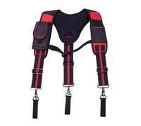 Y-Shape Tool Belt Suspenders | Oxford Cloth + PP Webbing, 54 x 33 cm, 500 g | Adjustable Detachable Construction Harness | Comfortable Padded Shoulder Straps For Electricians, Carpenters & Builders