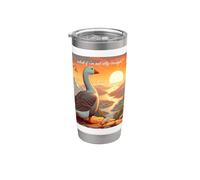 ¿y si no soy lo suficientemente tonto? Vaso térmico de acero inoxidable de doble pared