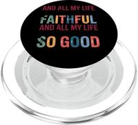 Y toda mi vida fiel tan buen texto PopSockets PopGrip para MagSafe